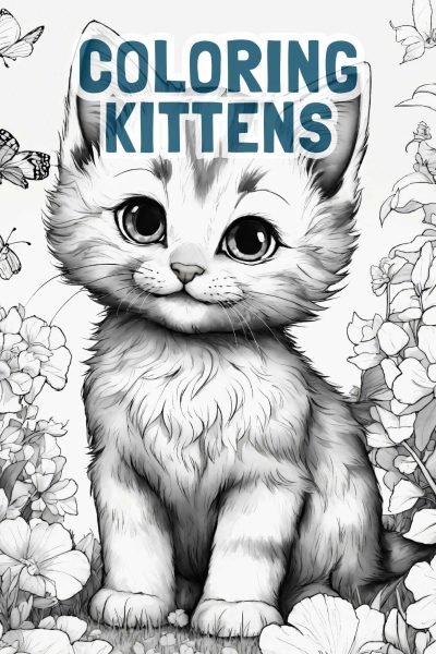 Coloring Book Lovely Kittens